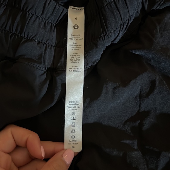 Lululemon Track That High-Rise Lined Short 3" - Picture 10 of 13